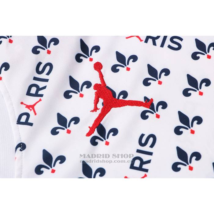 Camiseta de Entrenamiento Paris Saint-Germain Jordan Sin Mangas 2022-2023 Blanco